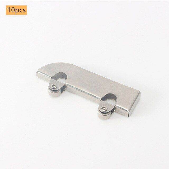 10Pcs Glass 5mm Pulley Sliding Door Wheel Display Door Rollers Mobile Counter Wheel