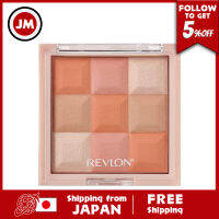 Revlon Blush Illuminator Palette 001,ระบบพีชสดไฮไลท์เตอร์เน้นแก้มญี่ปุ่นสีพีช8.5G