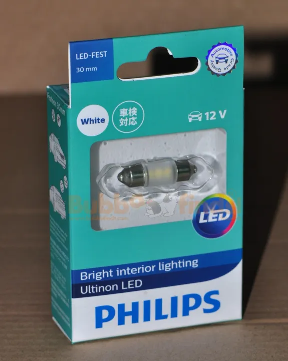 Genuine Philips Dome light festoon 30mm for reading, dome, glove box