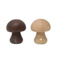 Mushroom Small Night Lamp Warm Light Touch Bedroom Bedside Sleep Night Light Advanced Sense Led Decoration Ambience Light