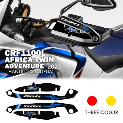 Motorcycle Handguard Decals for Honda CRF1100L Africa Twin Adventure ADV 2020 Original Protection Stickers Applique CRF 1100L