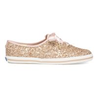 Keds รุ่น Champion Ks Glitter รองเท้าผ้าใบ ผู้หญิง สี ROSE GOLD - WF52991