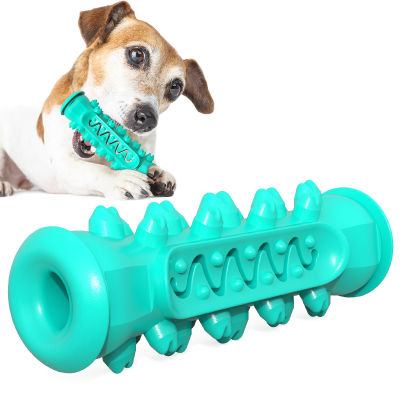 [COD] อุปกรณ์สำหรับสัตว์เลี้ยงของเล่นสุนัขใหม่ของ ทนกัดทำความสะอาดกระดูกฟันแปรงสีฟันกัดกาว