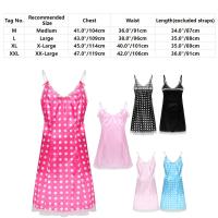 Mens Sissy Maid Cosplay Costume Puff Sleeve Frilly Satin French Apron Maid Servant Dress Set Roleplay Babydoll Dress With Apron