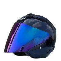 SZ-Ram4 Bright Blue Half Helmet ฤดูร้อน SeasonWomen และผู้ชายหมวกกันน็อก Casco Casque รถจักรยานยนต์หมวกนิรภัย ECE Approved