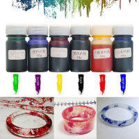 ใหม่6สี10กรัมยางซิลิโคนสีสีย้อม DIY งานฝีมือเครื่องประดับมายากล