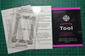 The Card Centering Grading Tool - Card Grading Tool - Card Tools - Card  Center Tool for Grading Card Submissions : : Toys