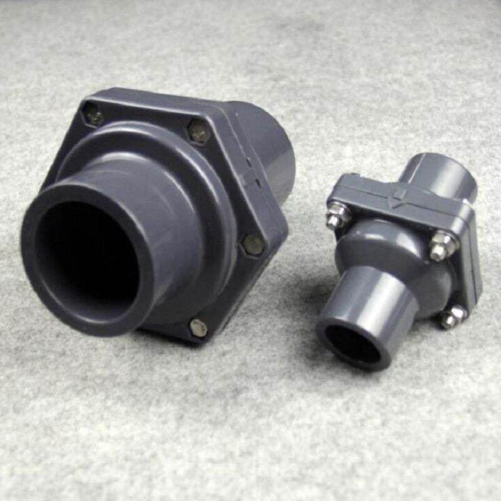 PVC nonreturn Valve 50MM inner Plastic Flap Check DN25 DN32 DN40 Valve