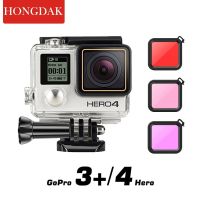 ☜✹ 40m Gopro 3 4 เคสกันน้ำสำหรับ Go pro Hero 3 /4 ดำน้ำใต้น้ำที่อยู่อาศัยป้องกันอุปกรณ์เสริมสำหรับกล้องแอคชั่นแคมเมรา