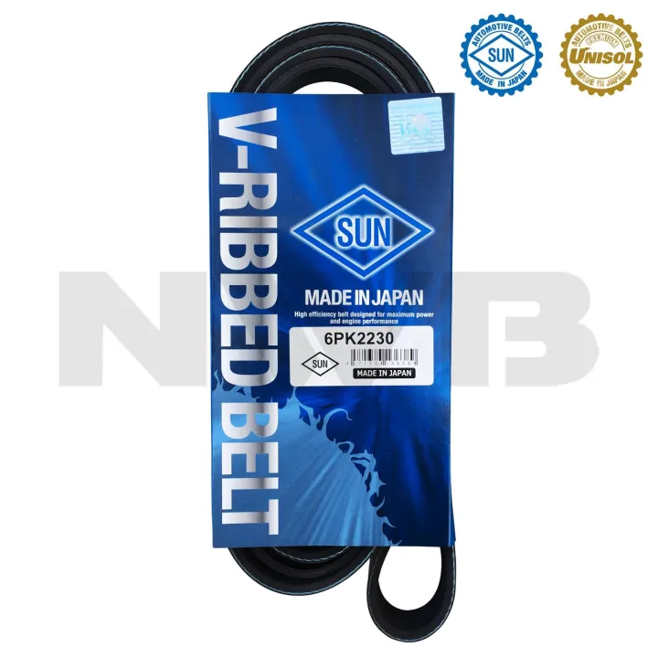 Correa Serpentina 6PK2230 Compatible Con Modelos Chevrolet, Ford, GMC