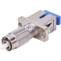 New Product FC-SC Single Mode Coupler Hybrid Converter Fiber Optic Adapter For FC Male To SC Female