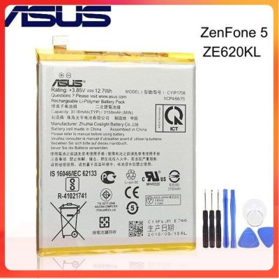 Asus แบตเตอรี่ Original แบตเตอรี่สำหรับ Asus ZenFone 5 ZE620KL C11P1708 3300 mAh