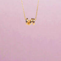 aesdothete-AESDOTHETEGOLDPLAINNECKLACE สร้อยคอ สร้อยคอมินิมอล จี้