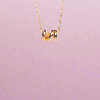 aesdothete-AESDOTHETEGOLDPLAINNECKLACE สร้อยคอ สร้อยคอมินิมอล จี้