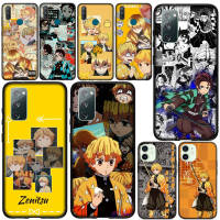 อ่อนนุ่ม Coque L180 MA37 Demon Slayer Agatsuma Zenitsu เคสโทรศัพท์ ซิลิโคน หรับ OPPO A17 A15 A16 A3S A5 A9 A7 A5S A37 Neo 9 A83 A1 A92 A72 A52 F5 F7 F9 A7X A54 A12 A15S A56 A55 F11 Pro A16S A94 4G A95 A39 A57 A53S A17K ปก Phone Casing