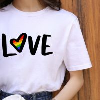 ข้อเสนอพิเศษ เสื้อคู่วินเทจ Zogankin Lgbt ฮาราจูกุ เรเกนบูก ลีฟเด จดหมาย เกดรุคท์ เสื้อยืด Vrouwen การ์ตูนเสื้อยืด 90S Grafische แคชชS-5XL