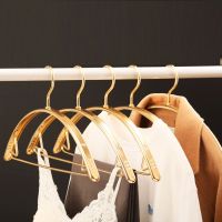 5pcs Clothes Hanger WidenAnti Slip Seamless Aluminum Alloy Clothing Drying Rack Wardrobe Storage Hanging Rack Coat Pants Hangers