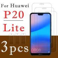 3ชิ้น P 20แสงกระจกป้องกันสำหรับหัวเว่ย P20 Lite P20lite 20จุดไฟป้องกันหน้าจอกระจกนิรภัยหุ้มเกราะฟิล์มป้องกัน