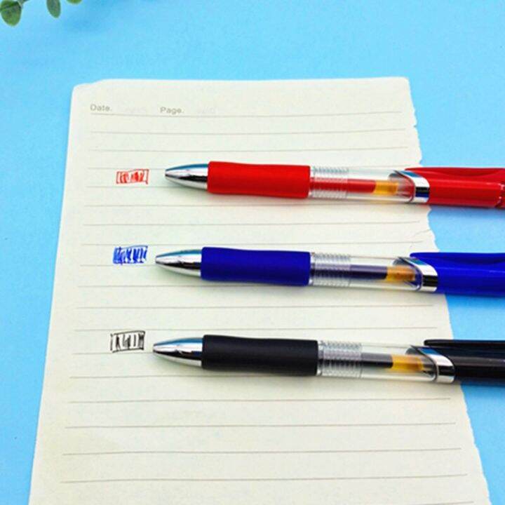 12pcs-set-retractable-ballpoint-pen-large-capacity-0-5mm-gel-pens-black-red-blue-replaceable-refill-school-stationery-supplies-pens