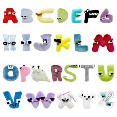 Cartoon Anime Alphabet Lore Stickers for Car Suitcase Skateboard Guitar  Laptop Phone Notebook DIY Decor Waterproof Sticker Toys