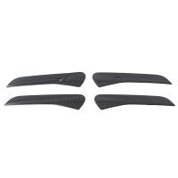 4Pcs Carbon Fiber Car Door Handle Cover Trim for ID.4X ID4X 2022