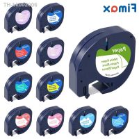 ┅✺ Fimax 1PCS 91200 91201 91330 Dymo 12mm Label Compatible For DYMO LetraTag Tape 12267 Plastic Label Maker 91203 16951 Label Tape