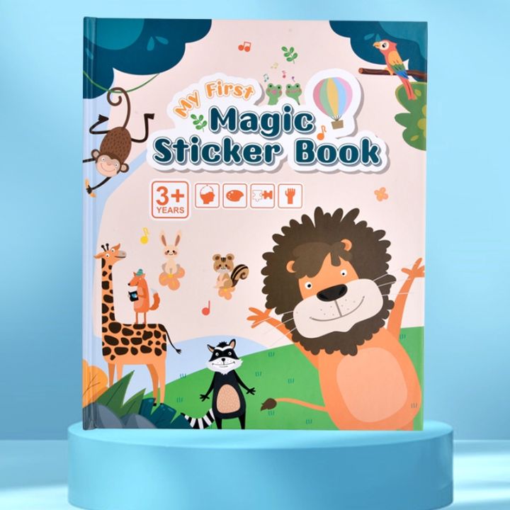 magic-sticker-book-หนังสือแปะสติ๊กเกอร์-แปะซ้ำ-เล่นได้