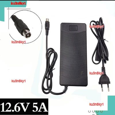 ku3n8ky1 2023 High Quality 1Pcs Special price12.6V 5A Charger Combination of 18650 Li-ion Lithium Battery Pack 12.6v charger RCA connector