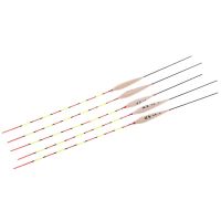 ✓▥△ 5 Pcs Fishing Float Night Luminuous Tackle Glow Stick Wood Accessories With Lead