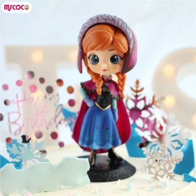 MSCOCO โมเดลเค้กปาร์ตี้วันเกิดของเล่นตุ๊กตาขยับแขนขาได้พีวีซีสำหรับของขวัญสำหรับเด็กสำหรับเจ้าหญิง