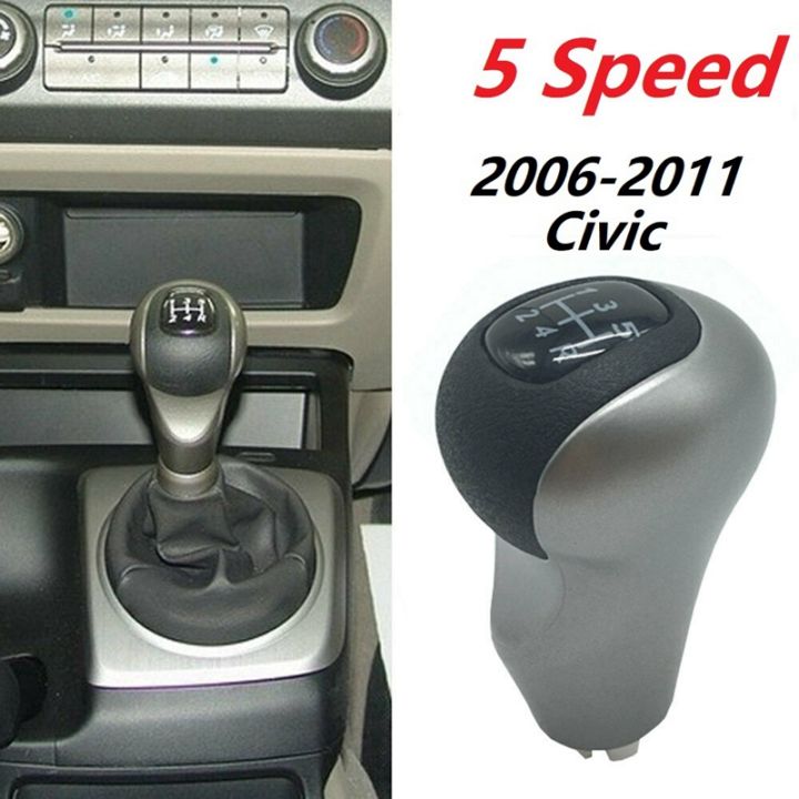 shift-head-5-speed-gear-shift-knob-manual-shift-ball-stick-for-honda-civic-2006-2011-54102-sna-a02