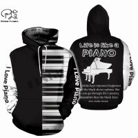 2023 style PLstar Cosmos 3Dprint Musik Musik Gitar Piano Biola  Harajuku Streetwear Lucu Kasual Hoodie/Kaus/Jaket W2，can be customization