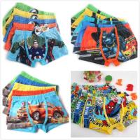 【Ready Stock】 ☼ C22 1pc Ready Stock Baby Boy Kids Underwear Innerwear Panties Carton Cotton Car Hot