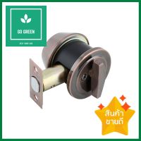 กุญแจลิ้นตาย 1 ด้าน HAFELE 489.10.360 สีทองแดงรมดำSINGLE CYLINDER DEADBOLT HAFELE 489.10.360 ANTIQUE COPPER **หมดแล้วหมดเลย**