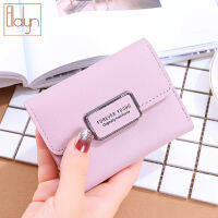 Ellalyn-(สินค้าลดราคาคละสีให้) กระเป๋าสตางค์ กระเป๋าถือ กระเป๋าแฟชั่นเกาหลี มีช่องใส่บัตร สัมผัสนิ่มสบายมือ รุ่น LN-6017