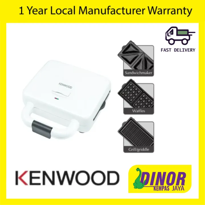 Kenwood SMP84.C0WH Sandwich Maker Snack Maker Lazada