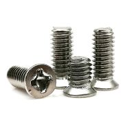 50pcs M1.6 M2 M2.5 M3 M4 304 A2-70 Stainless Steel Nonstandard Cross Recessed Phillips Flat Countersunk Small Head Bolt Screw Fasteners