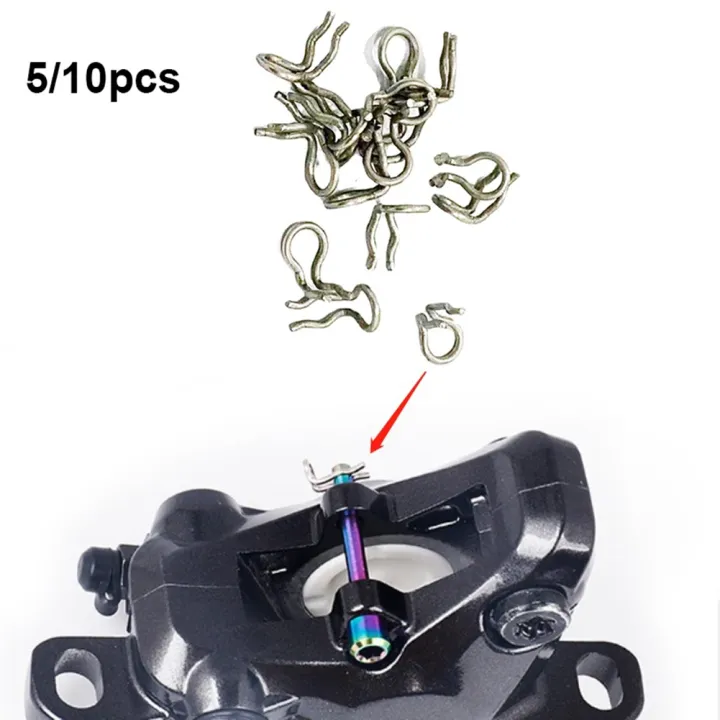 5-10pcs-for-shimano-xt-slx-xtr-brakes-bike-disc-brake-pad-fixing-screw-caliper-spring-clips-split-pin-lock-pin-bicycle