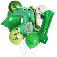 hyfvbujh☃┇  Balloons Birthday Decoration 1st Number Decora Boy Baby Shower