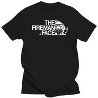 Mens T Shirt เสื้อแฟชั่นผู้ชายเสื้อยืดนักผจญเพลิง Face