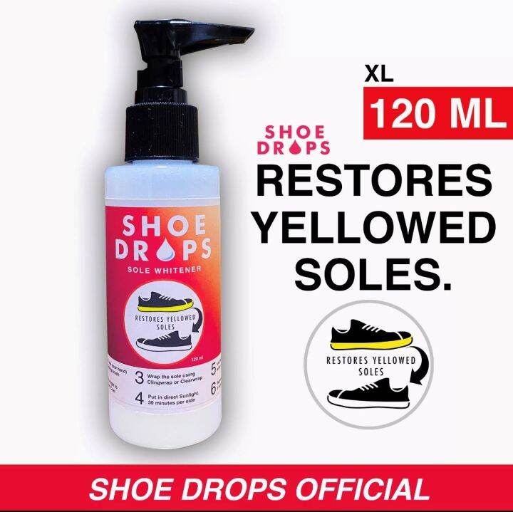 Shoe Drops Shoe Sole Whitener Lazada PH