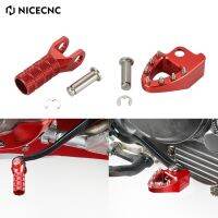 NICECNC Red Gear Shifter Shift Lever Tip Brake Lever Pedal Enlarge Plate Tip For Honda XR650L XR 650L 1993-2022 2019 2018 2017