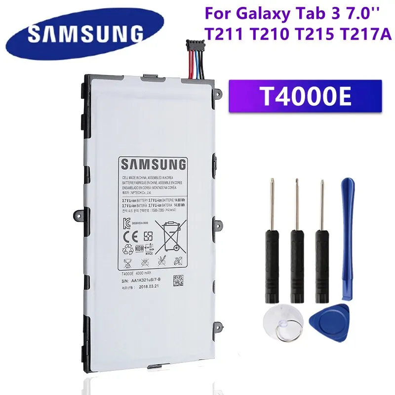 Batterie Samsung Galaxy Tab 3 7.0 T211/T215/P3200 (T4000E) 4000mAh