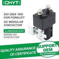 Gratis Ongkir CHYT ZJW200A 1 NO DC 24V 48V 200A ปกติเปิดคอนแทครีเลย์สไตล์แม่เหล็กไฟฟ้าขนาดเล็กสำหรับการจัดการ