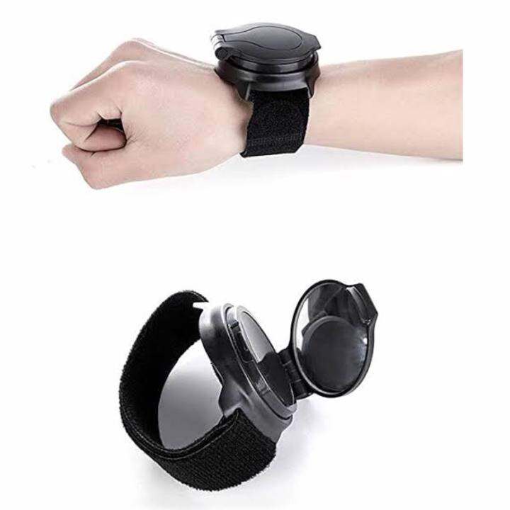 Rearviz Mirror Kit Cycling Mirror Riding Wrist Band Rotatable Rear View