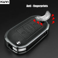 Aluminum Alloy Leather Car Key Case Cover Fob For Peugeot 208 308 408 508 2008 3008 4008 307 For Citroen C4 C3 CACTUS C6