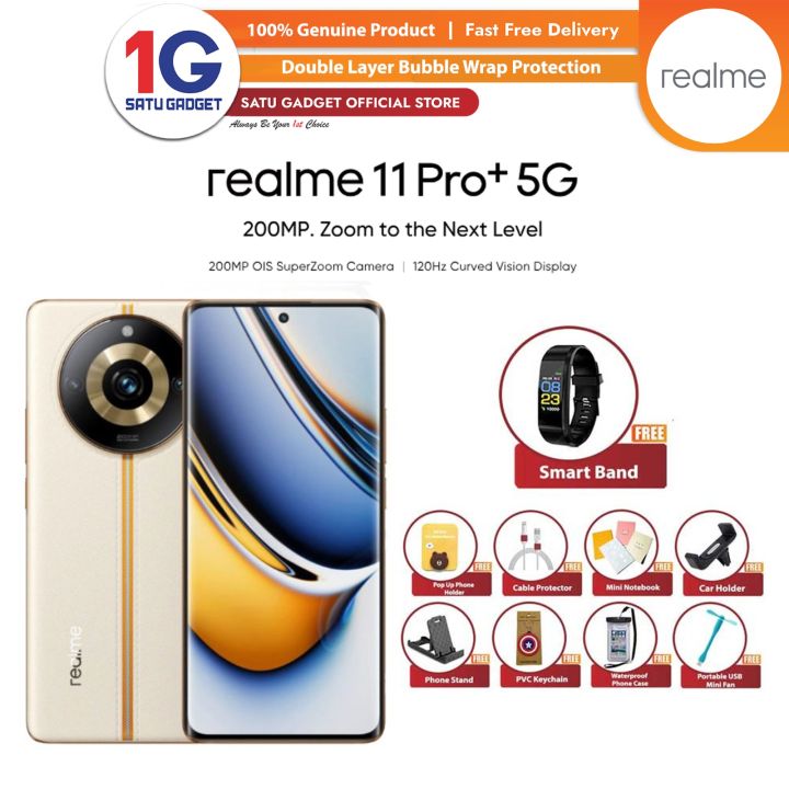 realme 11 Pro+ 5G 12+512GB Smartphone, Cámara SuperZoom OIS de 200