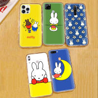 โปร่งใส เคสโทรศัพท์ หรับ iPhone XR 7 6s 6 11 5s XS 5 8 SE Max Plus X Pro Protective ปก Miffy