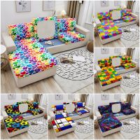 3D Print Geometric Sofa Seat Cushion Covers for Living Room Elastic Sofa Cover Furniture Protector Couch Cover Stretch Slipcover