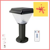 ไฟทางเดิน SOLAR PHILIPS BGC010 LED2/730 SS 1.5 วัตต์ WARM WHITE สีดำSOLAR BOLLARD LAMP PHILIPS BGC010 LED2/730 SS 1.5W WARM WHITE BLACK **ทักแชทได้ค่ะ ยินดีบริการ**